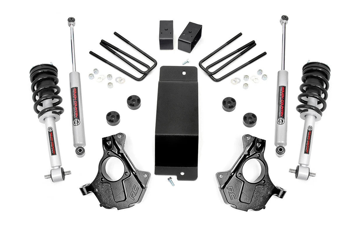 2014-2018 Chevy Silverado 1500 4WD 3.5" Lift Kit - Rough Country 12432
