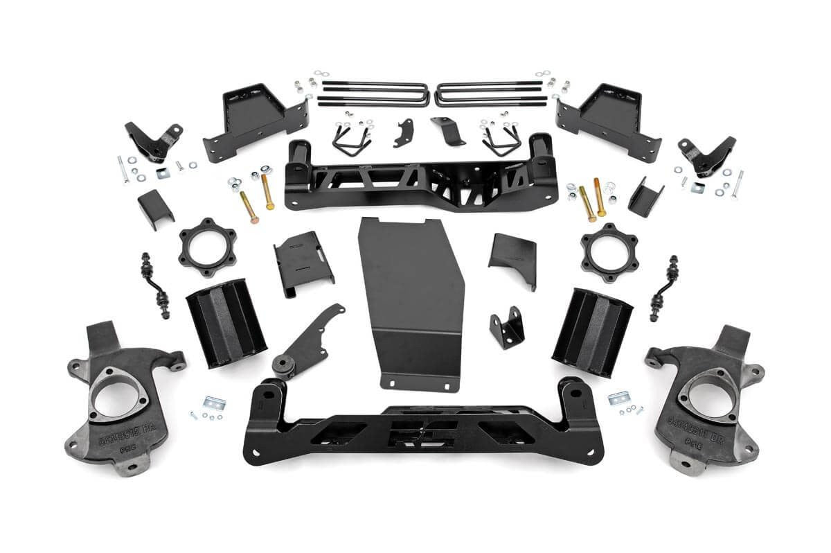2014-2016 GMC Sierra 1500 4WD 7" Lift Kit - Rough Country 18102