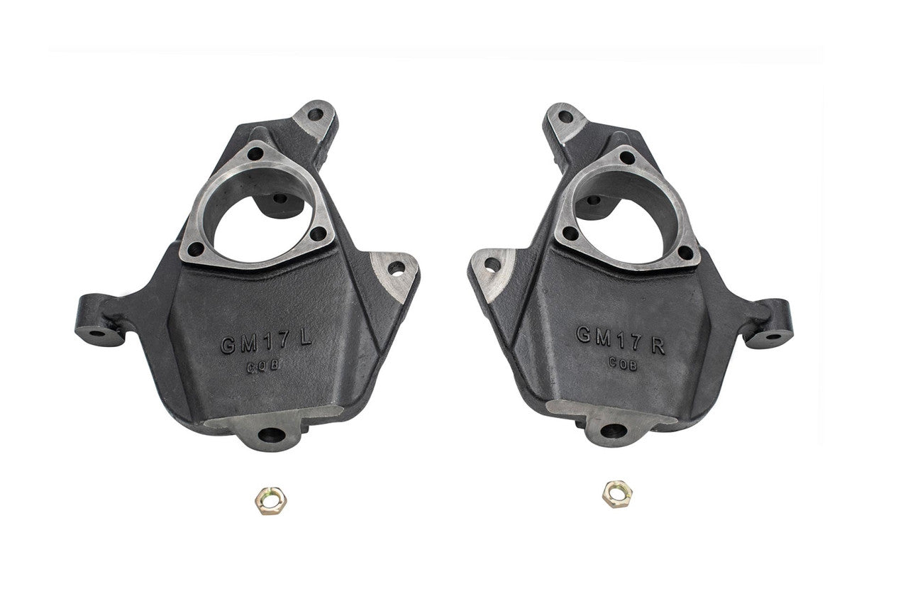 15 - 20 Chevy / GMC SUV Models (Stamped Steel / Alum Arms) 2in Drop Spindles