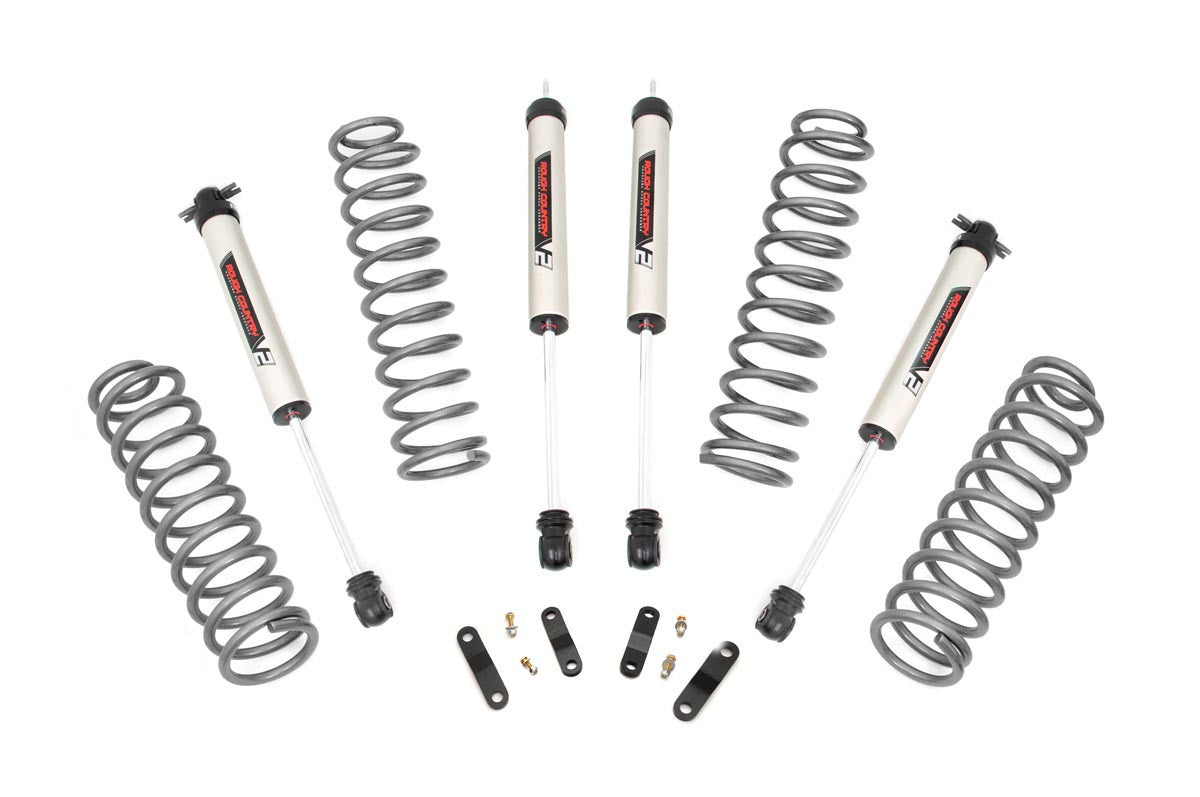 2007-2018 Jeep Wrangler JK Unlimited 2WD 2.5" Lift Kit - Rough Country 67970