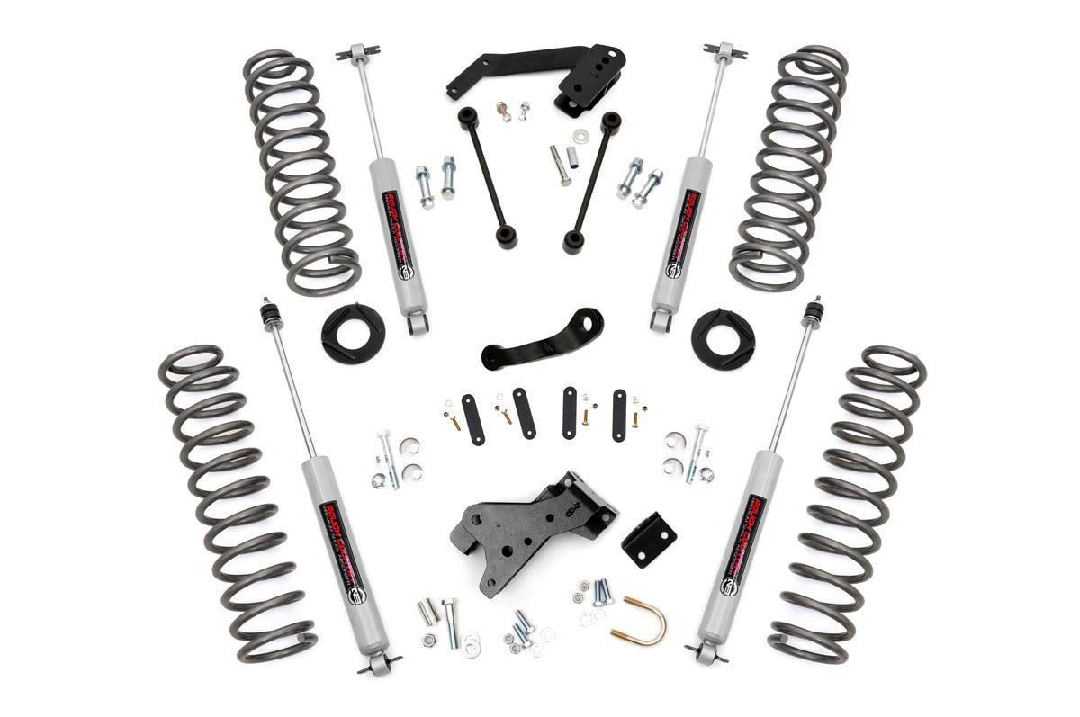 2007-2018 Jeep Wrangler JK (2 Door) 4WD 4" Lift Kit - Rough Country 68230