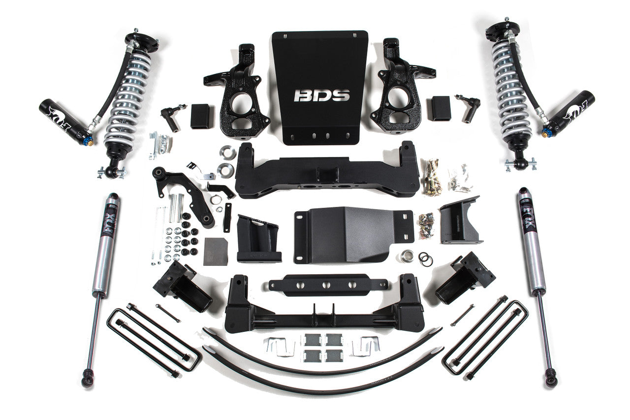 8" Perf. Elite Lift Kit W/ FOX 2.5 Coil-Overs DSC Shocks - BDS743FDSC