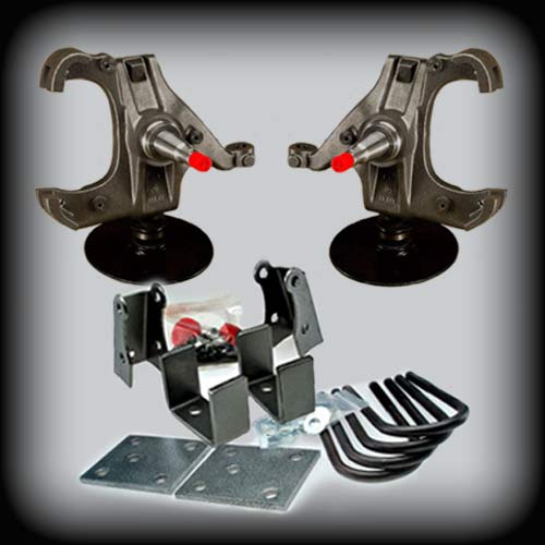 1973-1987 C10 Complete 3 inch Front / 5 inch Rear Lowering Kit (For 1.25 inch brake rotors)