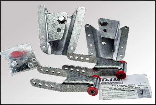 1999-2006 Chevy/GMC Silverado/Sierra (Long Bed Only) 4inch Rear Lowering Kit