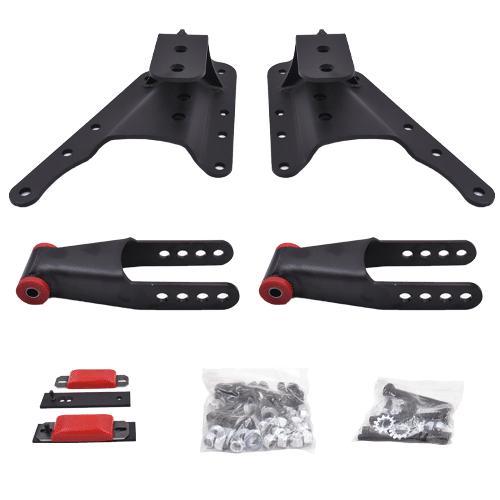 2001–2010 Chevy 2500/3500 HD Short Bed 5 inch Rear Lowering Kit