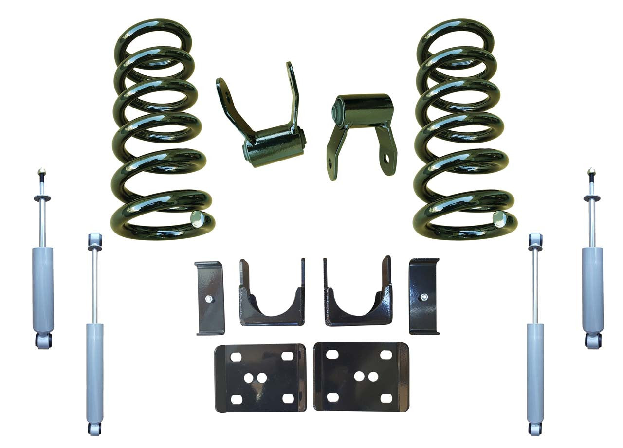 88 - 98 C1500 3" / 5" Coil Drop Kit + Shocks