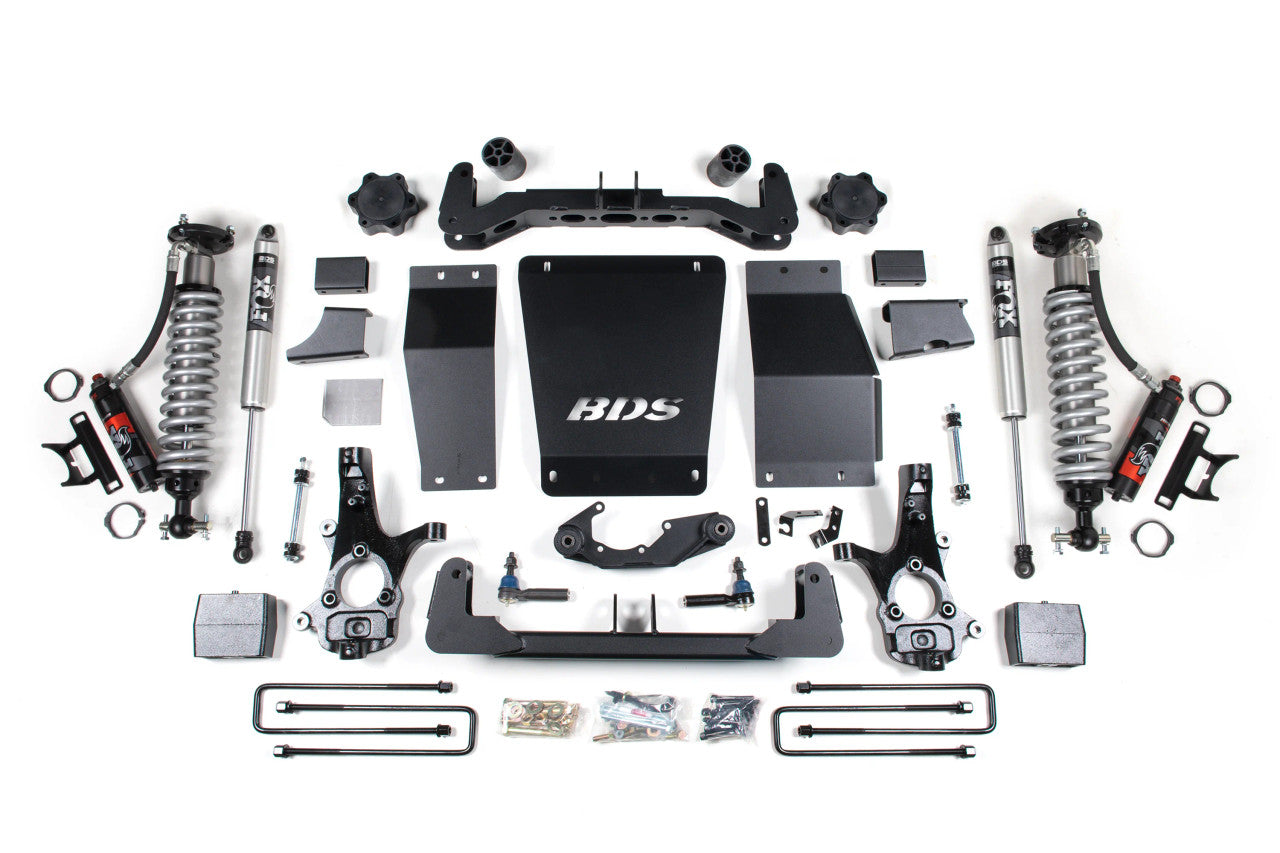 14-18 GM 1500 4WD 6" Lift Kit With Performance Elite Coilovers - BDS711PES