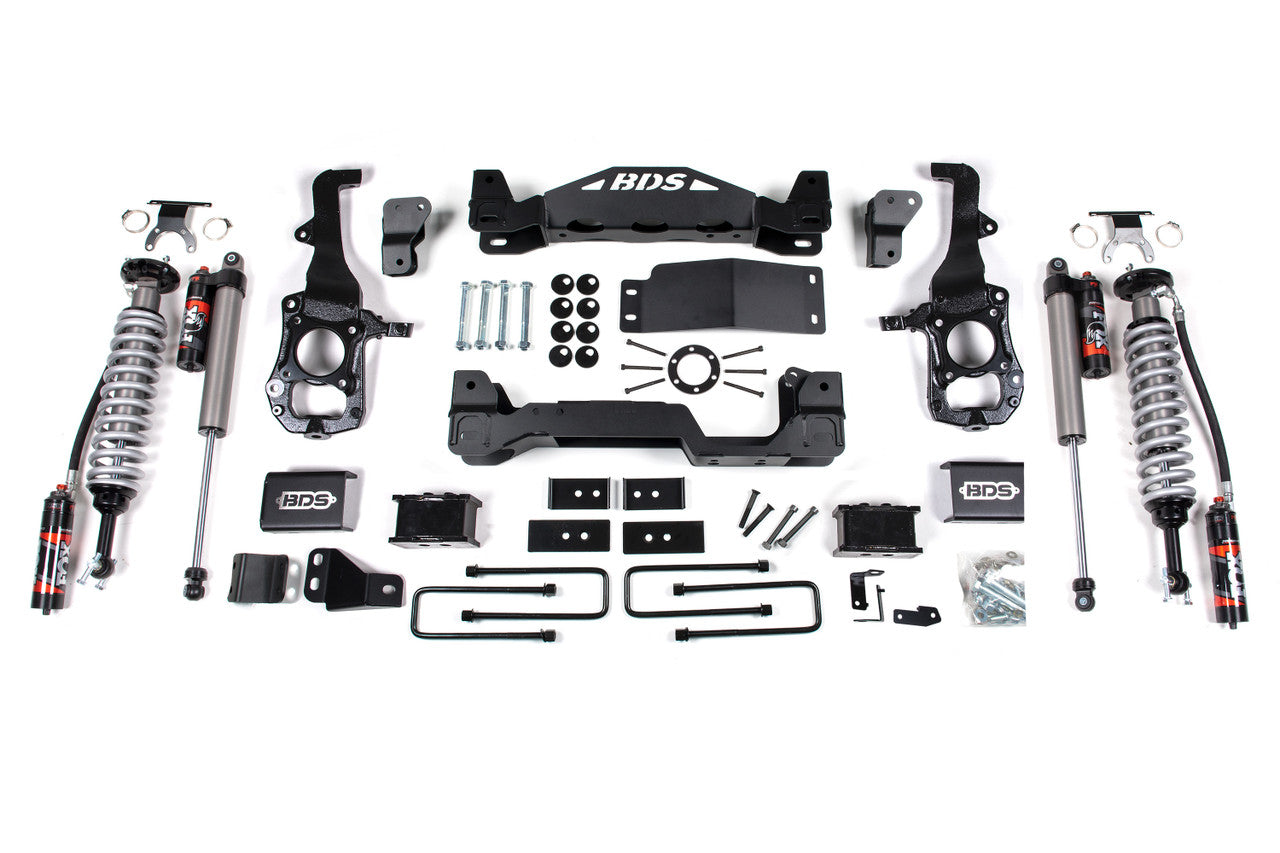 2021-2025 Ford F150 4WD 4In. Suspension Lift Kit - BDS1584Fpe