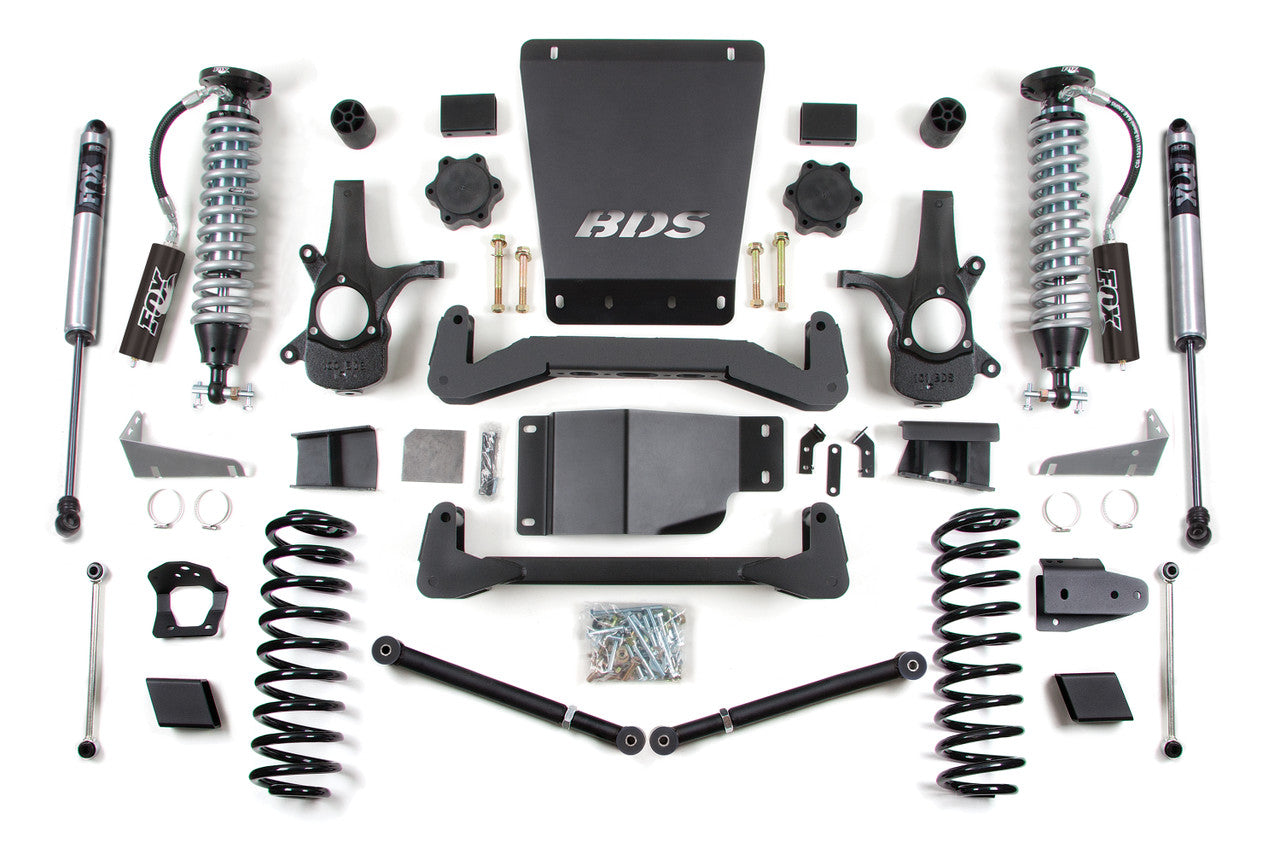 07-13 CHEVY SUV 4WD 6IN WITH FOX COILOVER - BDS178F