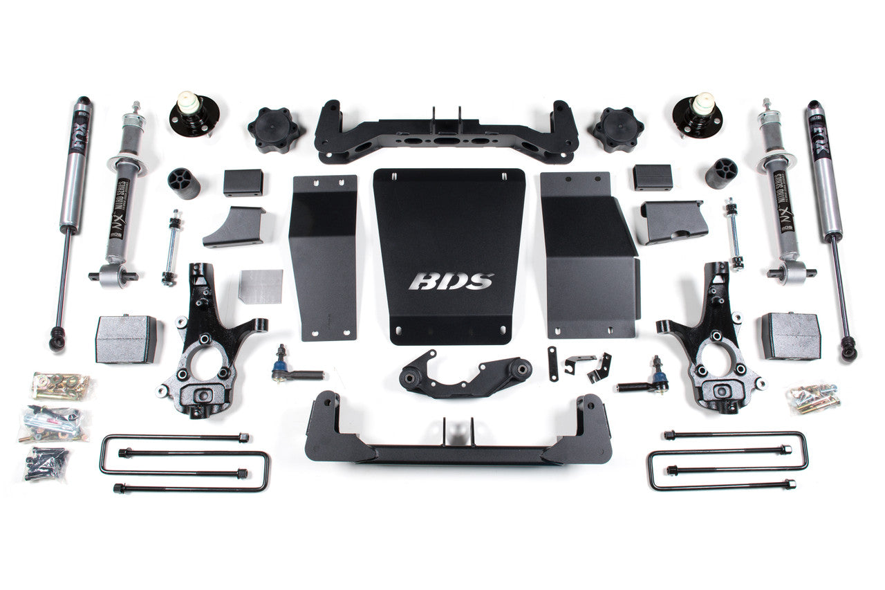 14-18 GM 1500 4WD 6In. With Block Cast Steel - BDS710Fs