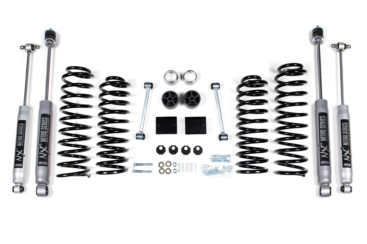 2012-2018 Jeep Wrangler (JK) 4Dr 2In. Coil Spring Kit - BDS1430H