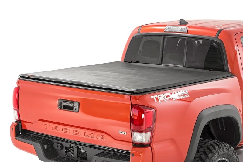 Soft Tri-Fold Bed Cover Toyota Tacoma 2WD/4WD (16-23)