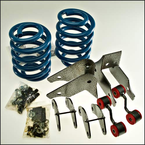 2007–2015 Avalanche, Tahoe and Suburban rear hardware kit with 4 inch coil springs