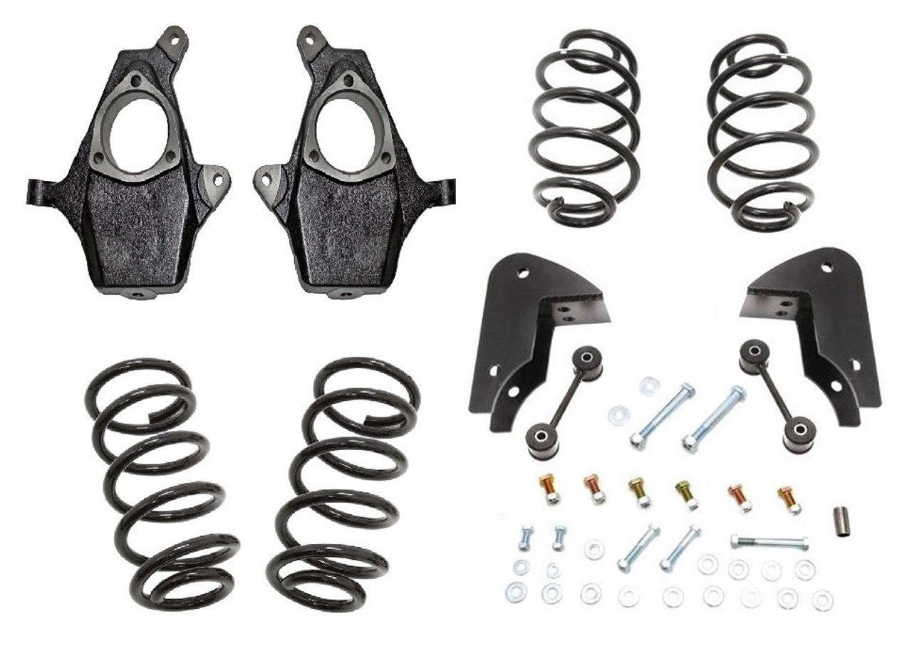 2007-2014 CHEVY, GMC & CADILLAC SUV 4/5" PREMIUM COMPLETE DROP KIT