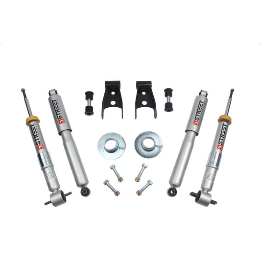 2015-2020 Ford F-150 4WD All cabs (Short Bed) 1" to -3"/2" Lowering Kit - Belltech 1002SP