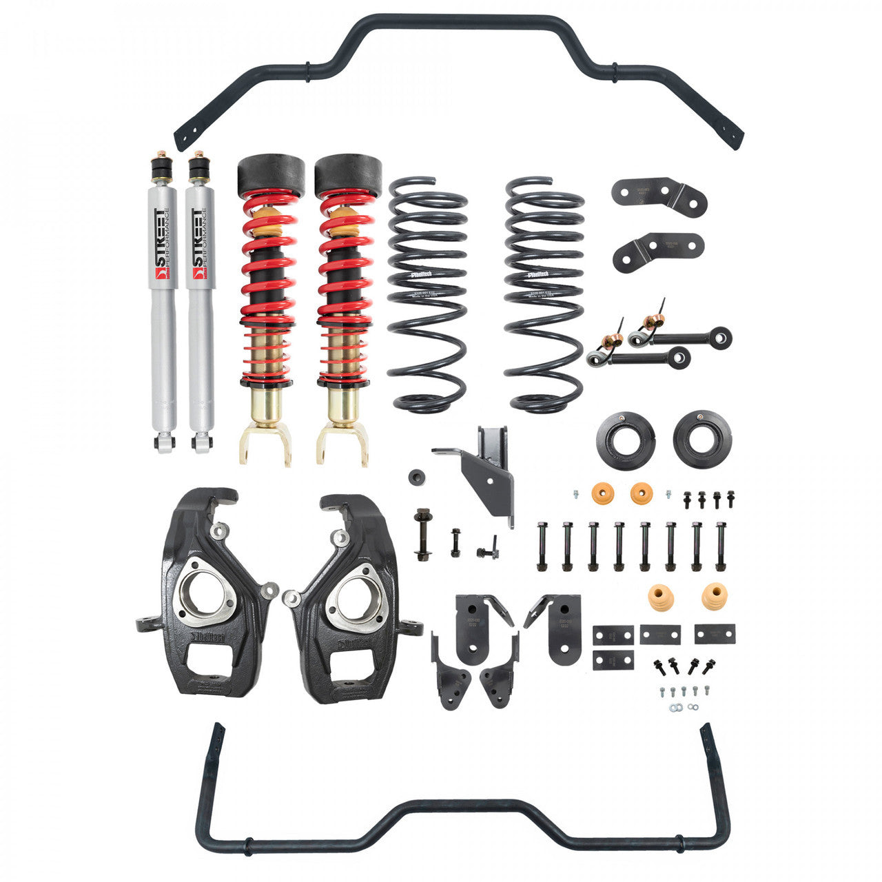 2019-2024 Dodge Ram 1500 2WD/4WD (Non-Classic, 6-Lug) 3-4"F / 4-5"R Handling Kit - Belltech 1062HK