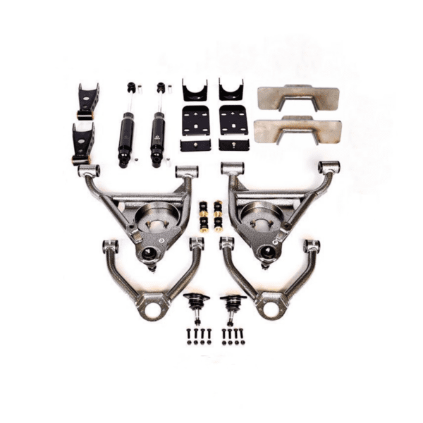 1999-2006 (2007 CLASSIC) GM 2WD 5/7 LOWERING KIT W/ WELD ON C-NOTCH