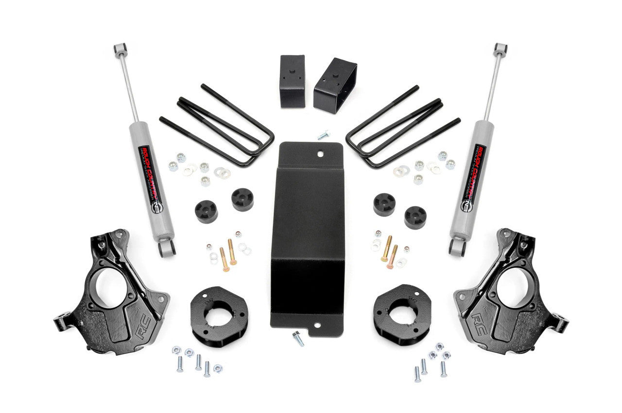 2014-2018 Chevy Silverado 1500 4WD 3.5" Lift Kit - Rough Country 12430