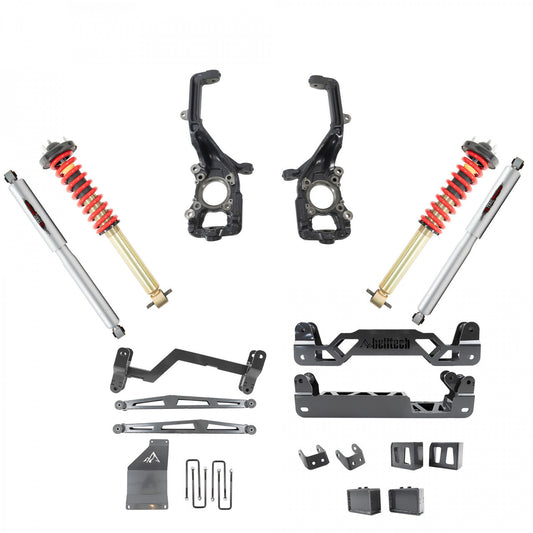 2015-2020 Ford F-150 4wd 6-7" Trail Performance Lift Kit - Belltech 152501TPC