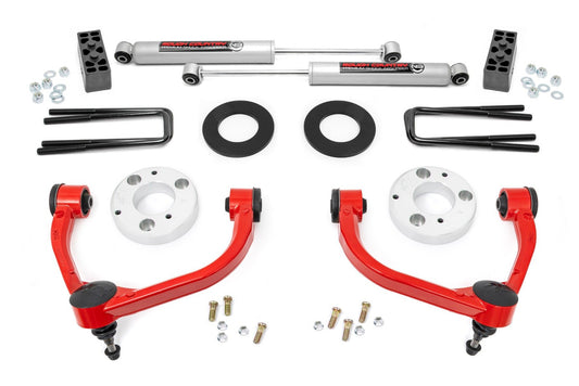 3" Lift Kit For Ford F-150 4WD - Rough Country 51014RED