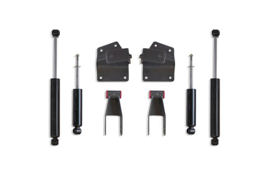 1999-2006 SILVERADO/SIERRA 1500 2WD 4″ REAR LOWERING BOX KIT (SPINDLE DROP)