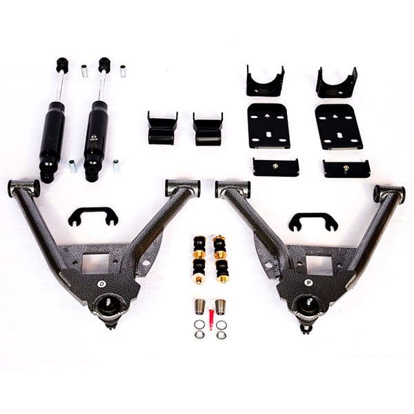 2014-2018 GM1500 (ALUMINUM/STAMPED) 3/5 LOWERING KIT SINGLE CAB