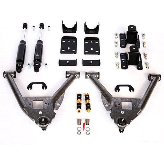 2014-2018 GM1500 (ALUMINUM/STAMPED) 3/5 LOWERING KIT EXTENDED/CREW CAB