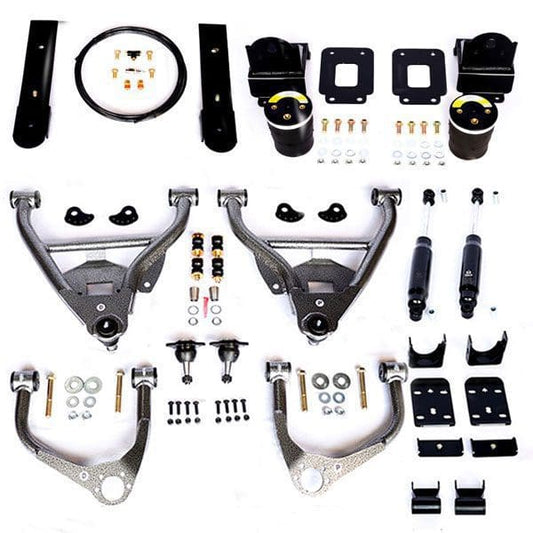 2019-PRESENT GM1500 3/5 LOWERING KIT W/ HELPER BAGS