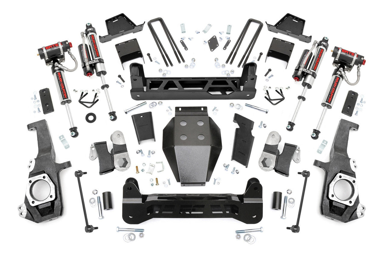 2020-2024 Chevy & GMC 2500HD 2wd/4wd 7" Lift Kit W/ Vertex Shocks - Rough Country 10150