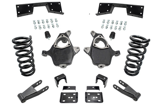 1999 - 2000 Silverado / Sierra 1500 (V6) 5" / 7" Coil Drop Kit + C-Notch