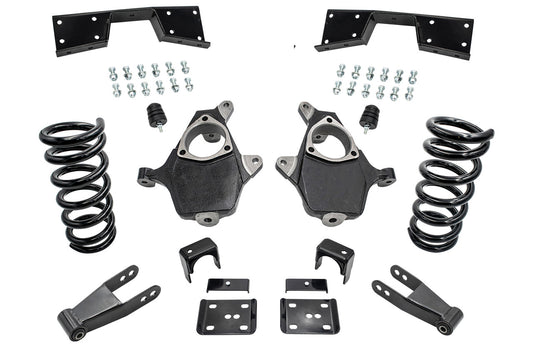 1999 - 2000 Silverado / Sierra 1500 (V8) 5" / 7" Coil Drop Kit + C-Notch