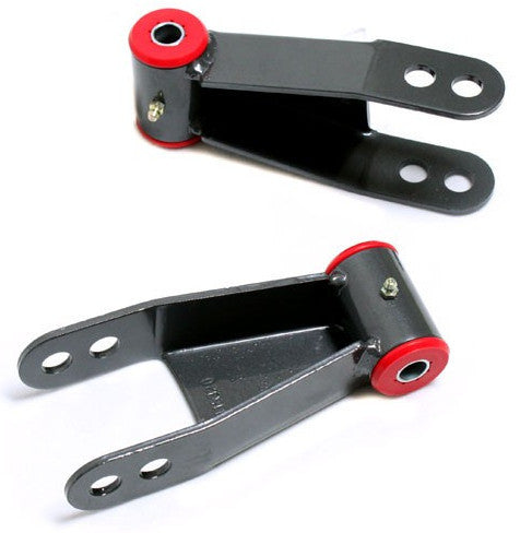 2004-2021 Nissan Titan 2wd/4wd 2" MaxTrac Rear Lowering Shackles - 415320