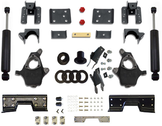 2007-2013 GMC SIERRA STANDARD CAB 1500 2WD 5/7, 5/8 & 5/9 DELUXE DROP KIT - PRS-34057