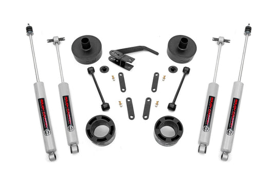 2007-2018 Jeep Wrangler JK (2 Door) 4WD 2.5" Lift Kit - Rough Country 65730
