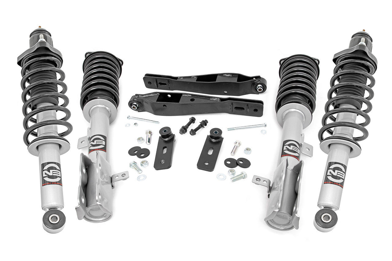 2010-2017 Jeep Patriot 4WD 2" Lift Kit w/ N3 Shocks - Rough Country 66532