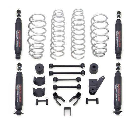 2007-2018 Jeep JK 4WD 4" SST Coil Spring Lift Kit w/ SST3000 Shocks - ReadyLift 69-6401