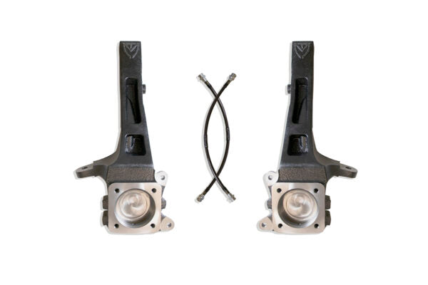 2005-2023 TACOMA (6-LUG) 2WD 4″ LIFT SPINDLES W/ BRAKE LINES
