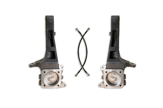 2005-2023 TACOMA (6-LUG) 2WD 4″ LIFT SPINDLES W/ BRAKE LINES