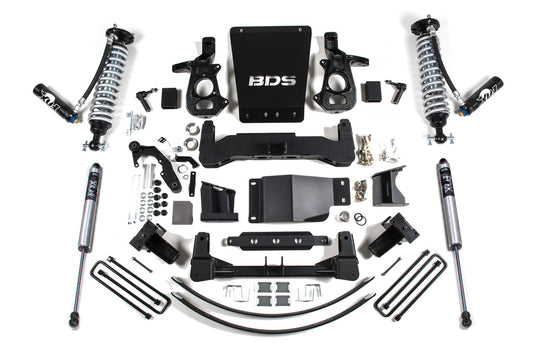 8" Perf. Elite Lift Kit W/ FOX 2.5 Coil-Overs DSC Shocks - BDS743FDSC