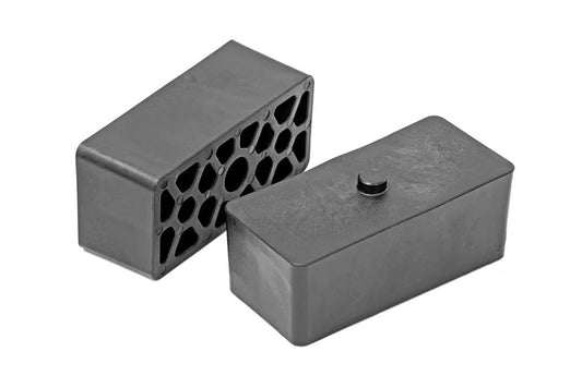 Universal 2" Fiberglass Reinforced Nylon Rear Lift Blocks - Rough Country 6592
