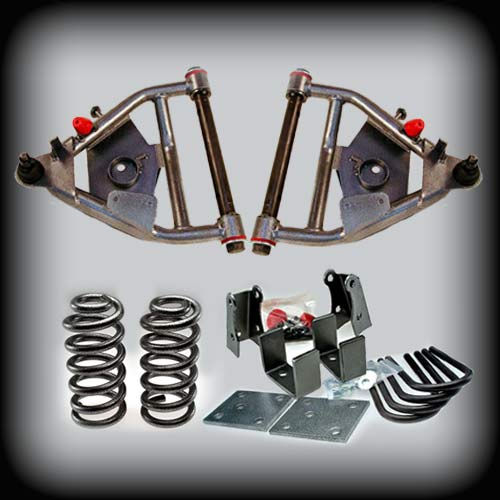 1973-1987 C10 Complete 5 inch Front / 5 inch Rear Lowering Kit (Shocks Included)