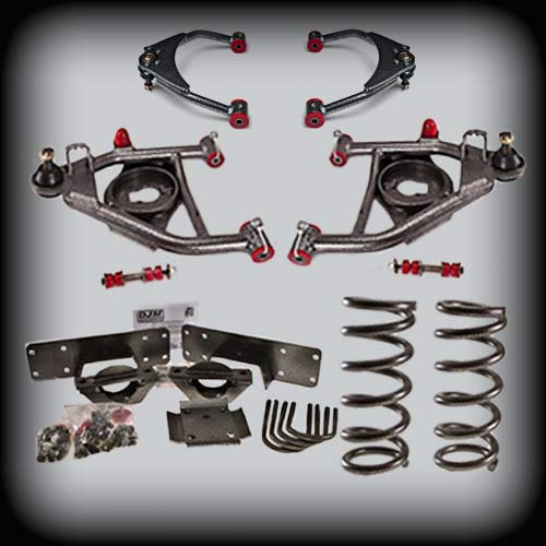 1988-1998 Chevy/GMC C-1500 4inch front/6inch rear Lowering Kit (with upper control arms)