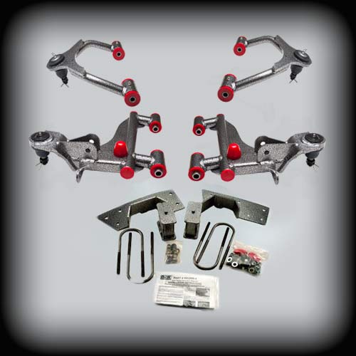 2005 – 2014 Toyota Tacoma Complete 3 Inch 4 Inch Lowering Kit (Shocks Included)