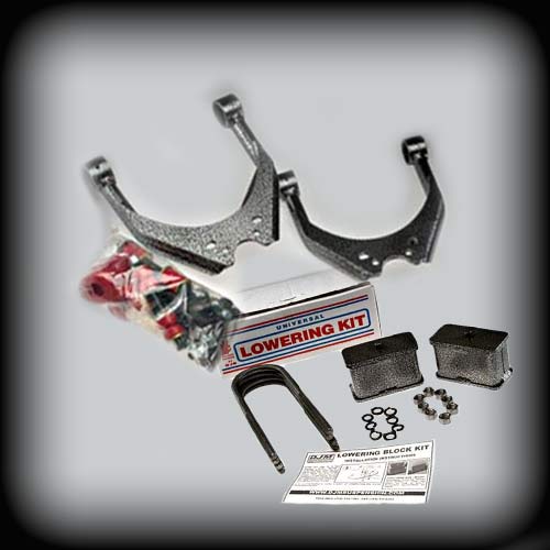 1995-2004 Toyota Tacoma Complete 3 inch Front / 3 inch Rear Lowering Kit with Steel Blocks