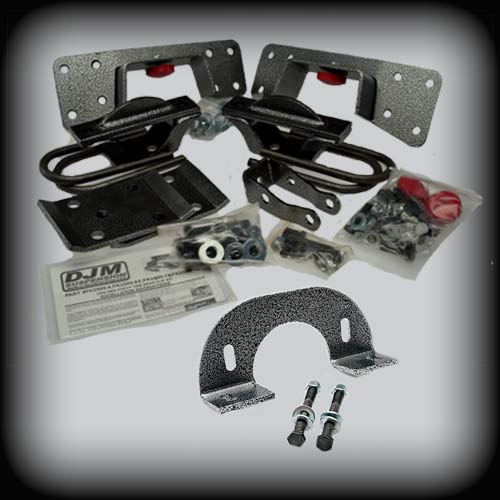 1999-2006 Chevy/GMC Silverado/Sierra 6inch Rear Lowering Kit (for trucks with OEM 2 piece drive shaft)