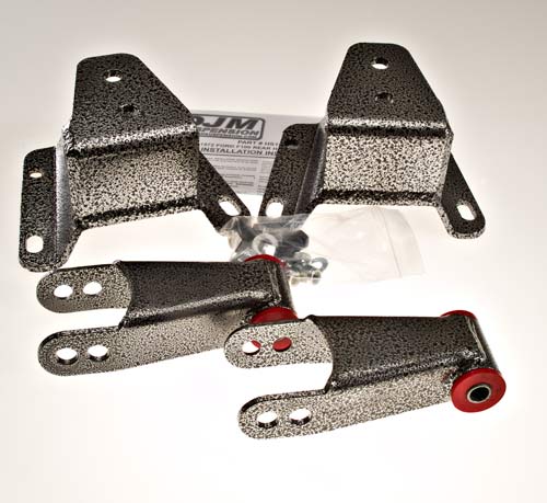 1987–1998 Ford F-350/F250 4 inch Rear Leaf Spring Hanger & Shackle Kit
