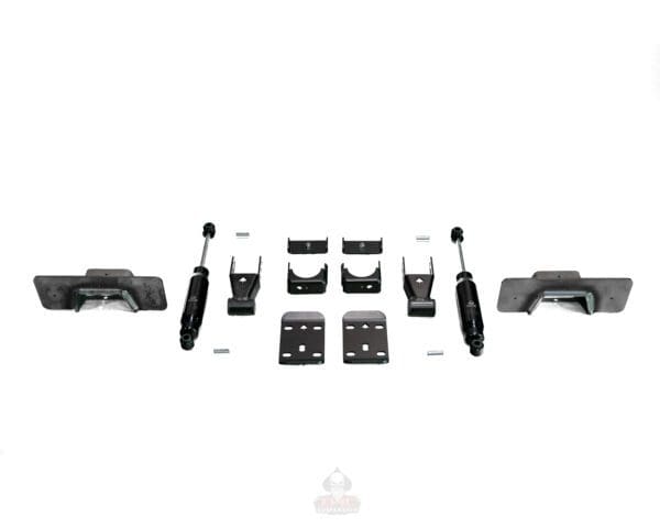 2007-2018 GM1500 7″ REAR LOWERING KIT SINGLE CAB W/ WELD ON C-NOTCH