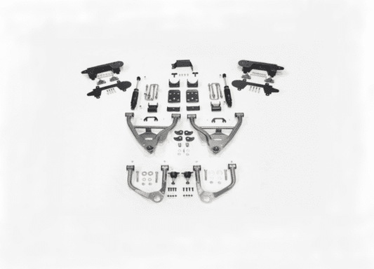 2019-PRESENT GM1500 4/6 LOWERING KIT W/ BOLT ON C-NOTCH (ALL CABS)