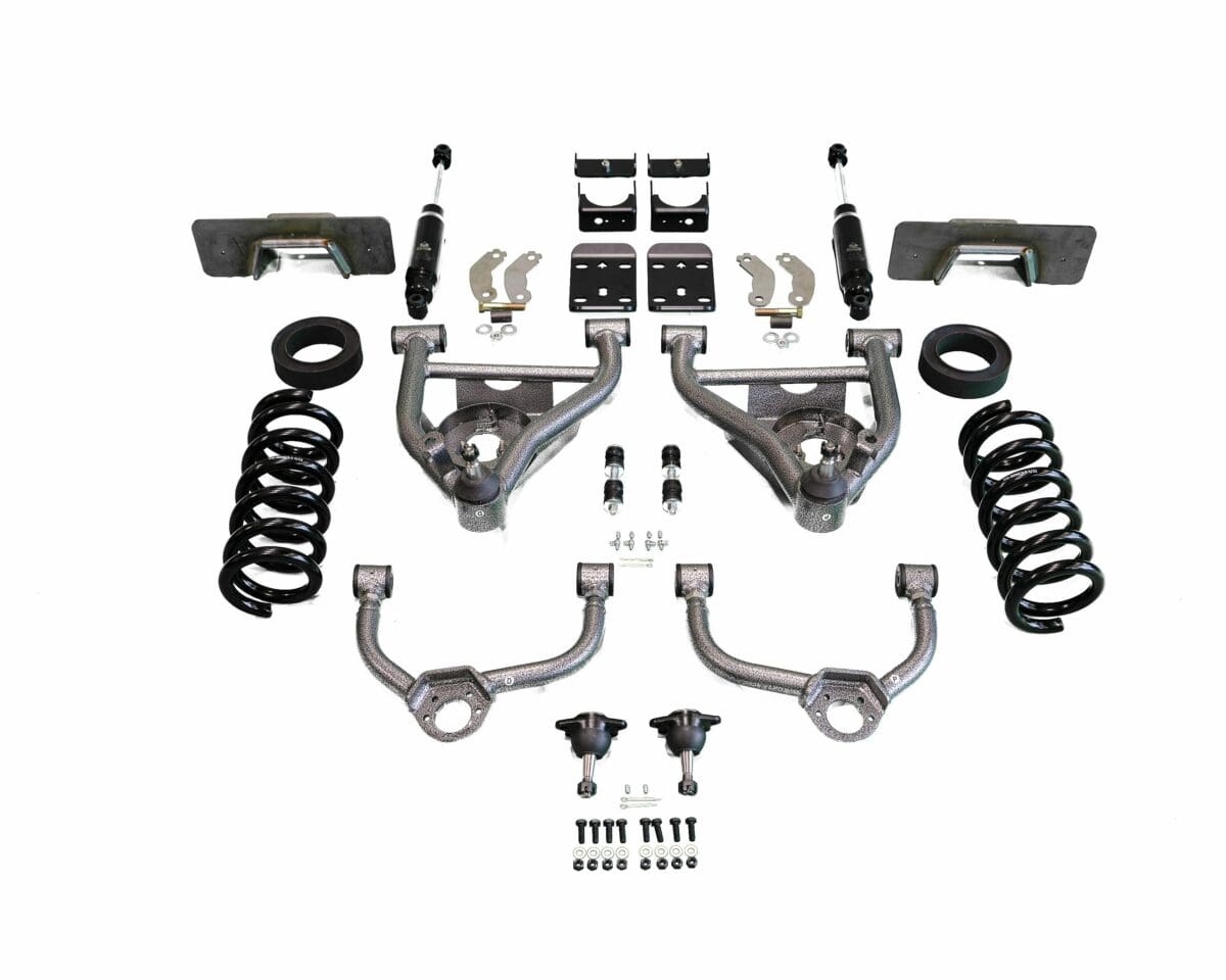 1988-1998 C1500 4/6 LOWERING KIT W/ WELD ON NOTCH