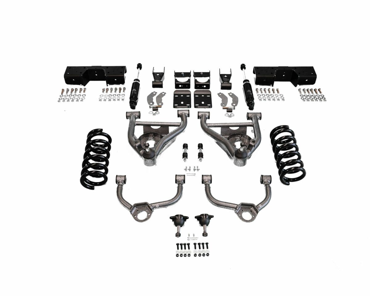 1988-1998 C1500 5/7 LOWERING KIT W/ BOLT ON C-NOTCH